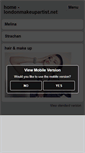 Mobile Screenshot of londonmakeupartist.net